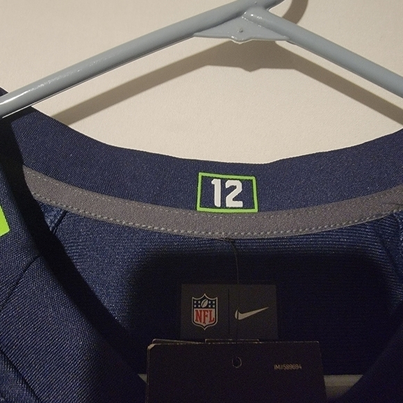 Nike Seattle Seahawks Russell Wilson Jersey Mens Size Medium New With Tags - Picture 7 of 7